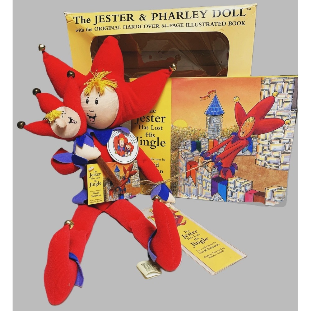 Jester Lost His Jingle Jester Pharley Special 1st Ed Signed Book Provenance READ